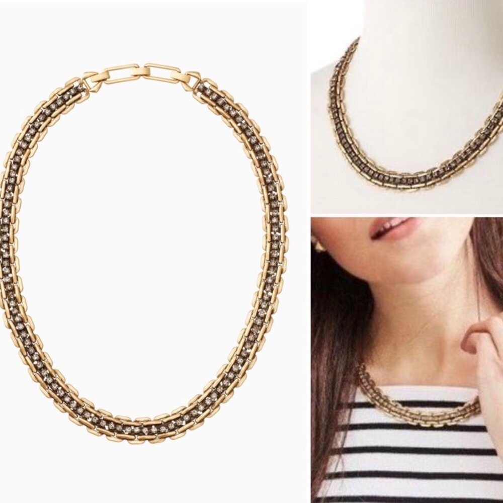 Stella & Dot Jolie Sparkle Statement Necklace